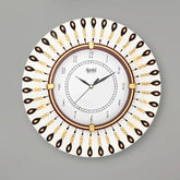 Stylish Round Shape Handmade Clocks | Vintage Wall Clock (12x12 Inches)